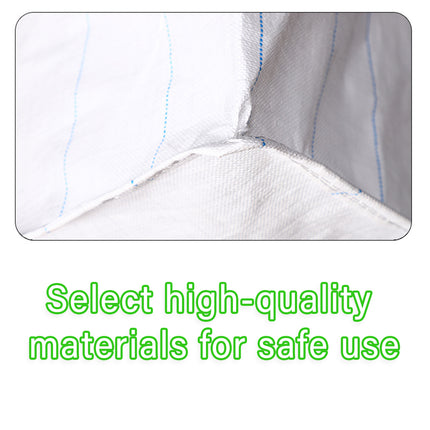 Heavy Duty Bulk Ton Bag White Thickened Woven Sack Large Lifting Storage Bag