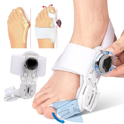 Hallux Valgus Corrector Adjustable For Day Night Use Pain Relief Toe Alignment