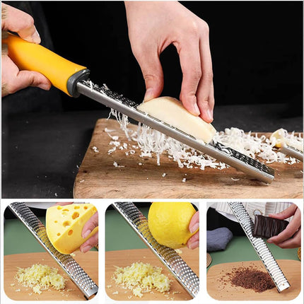 304 Stainless Steel Cheese Grater Sharp Blades Easy Clean For Cheese Butter