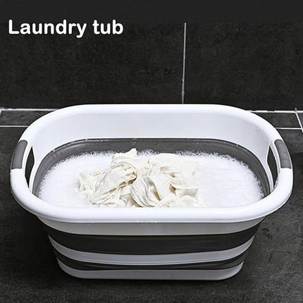 Foldable Laundry Basket Collapsible Washing Clothes Bin with Handles for Home
