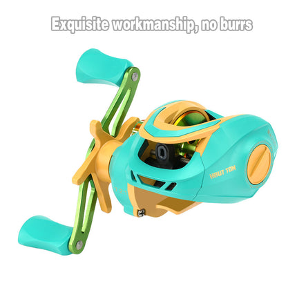 Fishing Reel Lightweight Durable Baitcasting Roll Freshwater Saltwater Angling
