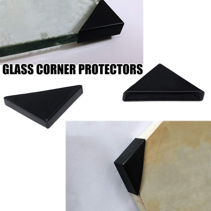 100PCS Glass Corner Protectors Easy to Use Durable for Windows Furniture Edges
