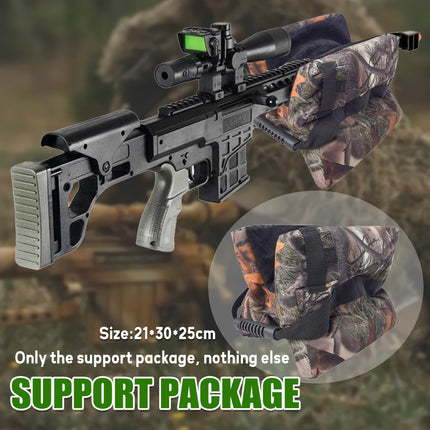 Shooting Sandbag Support Bag Outdoor Hunting Gun Rest Stand Leaf Camouflage