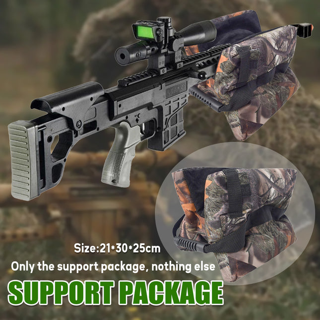 Shooting Sandbag Support Bag Outdoor Hunting Gun Rest Stand Leaf Camouflage