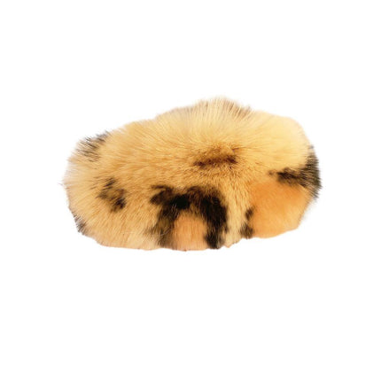 Large Plush Hair Claw Imitation Fur Big Shark Clip Faux Rabbit Fur Hair Clip - Aimall