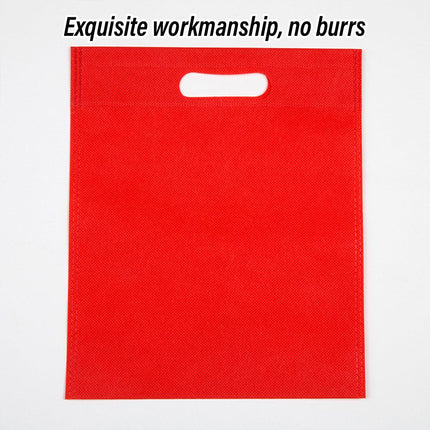 Portable Non Woven Flat Pocket Bags 100pcs Lightweight Shopping Storage Bags