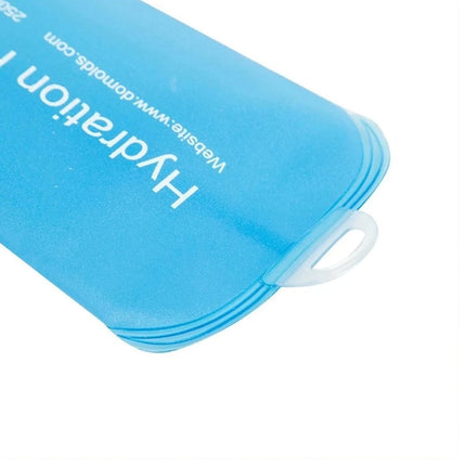 Folding Sports Water Bottle TPU Soft 150ml 250ml 500ml Dust Cap Travel Gym