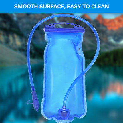 Collapsible Water Bag PEVA 1L 2L 3L Foldable Hiking Camping Drinking Tube