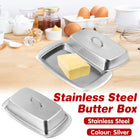 Butter Box Stainless Steel Food Safe Kitchen Cheese Bread Pastry Snack Box Use
