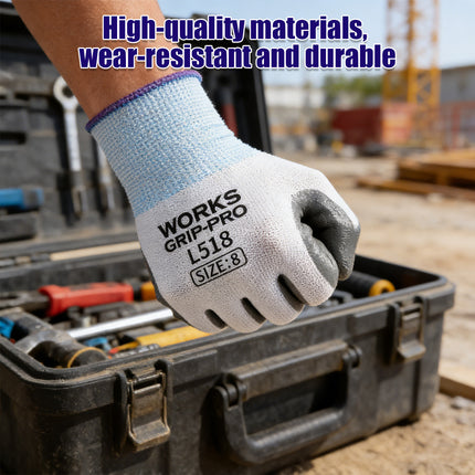 N518 Work Gloves Touch Screen Non Slip Wear Resistant Safety Labor Protection