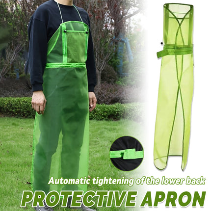 Lawn Mowing Logging Protective Apron Anti-Cut Anti-Splash Waterproof Durable
