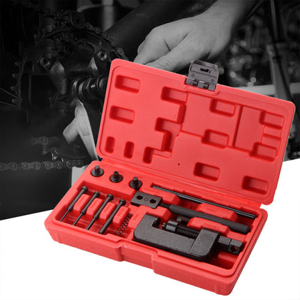 13pcs Bicycle Chain Breaker Cutter Master Link Removal Riveter Riveting Press Tool Set