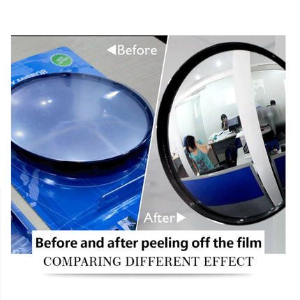 Round Convex Security Mirror 22cm Lightweight Shatterproof Blind Spot Mirror