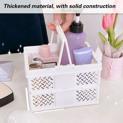 Desktop Organizer Rack Folding Storage Boxes Decorative Shelf For Home Office