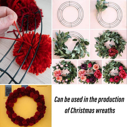 Festive Christmas Wreath Wire 10pcs Small Roll Floral Craft Decoration Supplies