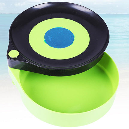 Magnetic Bait Tray Centre Fishing Tackle Box Feeder Holder for Carp Angling
