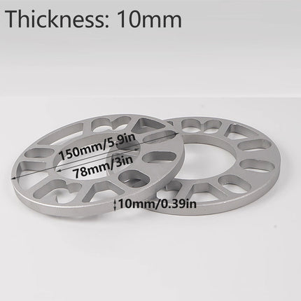 4PCS Wheel Spacers Aluminum Alloy for Car Rim Modification Durable Safety Use