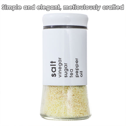 110/130ML Seasoning Bottle Rotating Spice Jar Condiment Container Kitchen Spicer