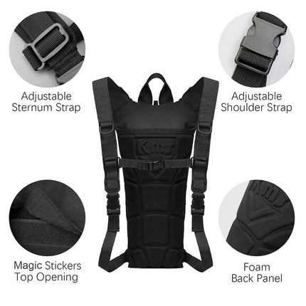 Hydration Bladder Backpack 3L Outdoor Cycling Hiking Running 4 Colours 46 x 24cm