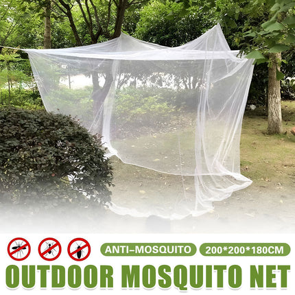 Outdoor Big Mosquito Net Ultra Light Portable Encrypted Thickened Travel Camping