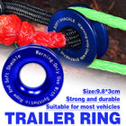 Tow Hook Ring Universal Steel Car Towing Rope Hook Front Rear Bumper Tow Kit