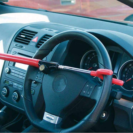 Adjustable Car Steering Wheel Lock Anti Theft Security Bar for Car Protect Use