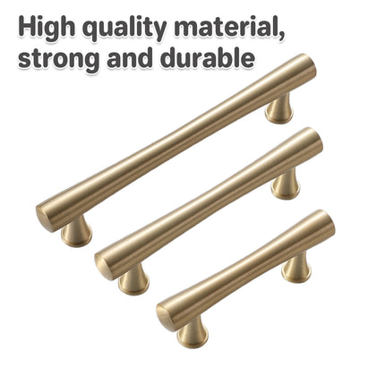 Cabinet Door Handle Set 3Sizes Black Drawer Wardrobe Pull Handle for Furniture
