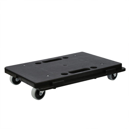 Heavy Duty Rolling Utility Cart for Office Warehouse Silent Portable Trolley