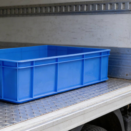 2PCS Rectangular Thickened Plastic Storage Box Durable for Household Storage Use