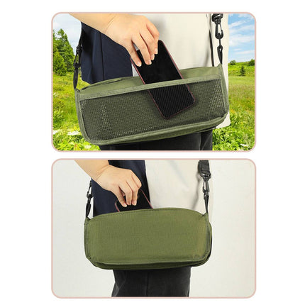 Portable Folding Camping Stool with Side Pocket