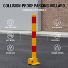 Foldable Residential Driveway Parking Bollard Post Lock