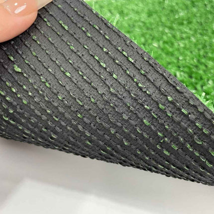 Artificial Synthetic Grass Lawn Realistic Fake Turf Garden Outdoor Decor Set