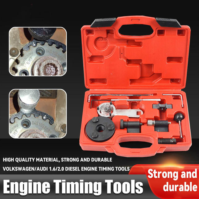 Engine Timing Tool Kit For VW Audi 1.6/2.0 Diesel Engines Camshaft Locking Tools