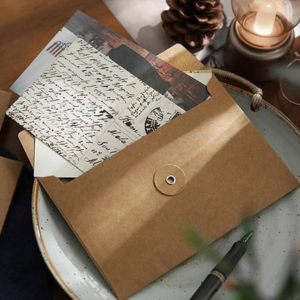 Kraft Paper String Tie Envelopes 3 Size Options