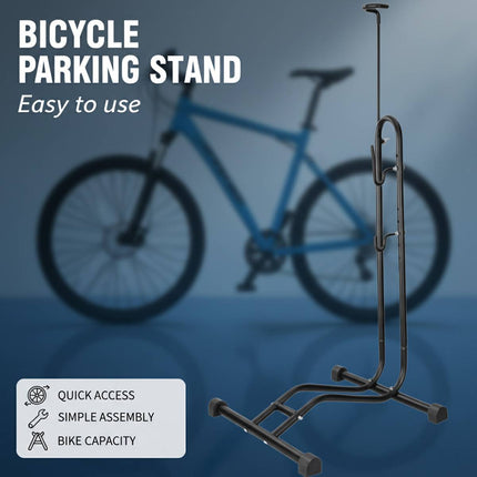 L Display Bike Parking Stand Vertical Adjustable Hook