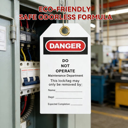 Danger Do Not Operate Safety Tags 30 Pack 13.6x7.5cm