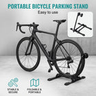 Single Pole Fold Bike Parking Rack Portable Floor Stand