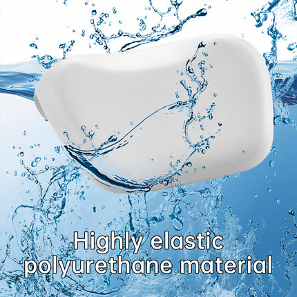Bathtub Pillow Non Slip Waterproof Polyurethane Neck Support