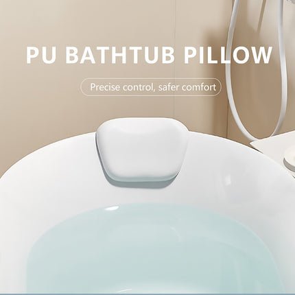 Bathtub Pillow Non Slip Waterproof Polyurethane Neck Support