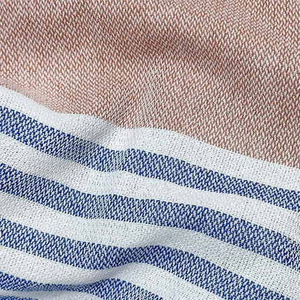 Striped Cotton Beach Towel Large Size Soft Absorbent Bath Towel