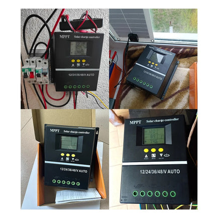 Solar Charging Controller System Kit Solar Panel Regulator Power Charger Supply