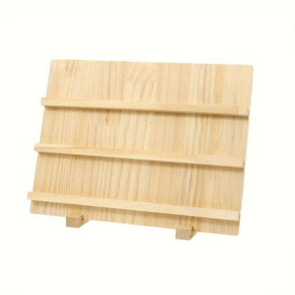 Wooden Earrings Display Rack Multi Tier Jewelry Stand Organizer Earrings Holder