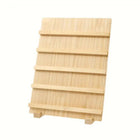 Wooden Earrings Display Rack Multi Tier Jewelry Stand Organizer Earrings Holder