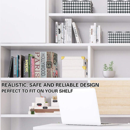 Hidden Book Safe Lock Box for Home and Office Cash Watch Document Storage