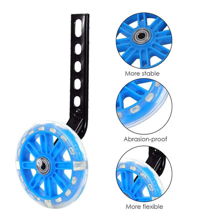 Kids Bicycle Training Wheels Set High-Quality Safety Balance Adjustable Height