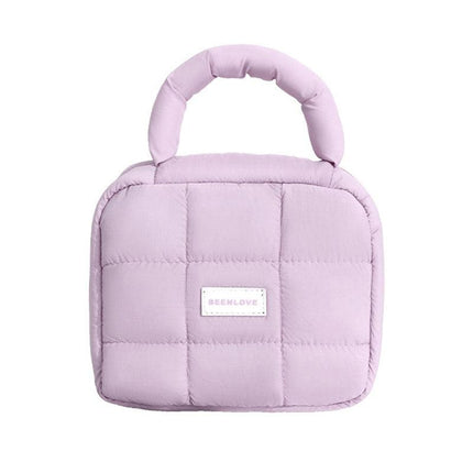 Fashion Handheld Cosmetic Bag Large Capacity Travel Storage Organizer Portable
