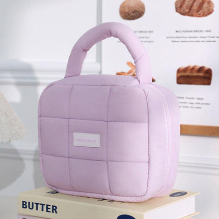Fashion Handheld Cosmetic Bag Large Capacity Travel Storage Organizer Portable