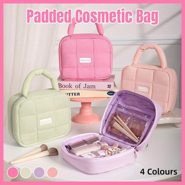 Fashion Handheld Cosmetic Bag Large Capacity Travel Storage Organizer Portable