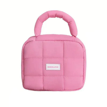 Fashion Handheld Cosmetic Bag Large Capacity Travel Storage Organizer Portable