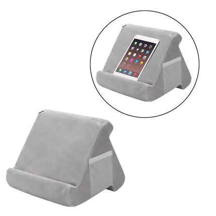 Multi Angle Soft Pillow Tablet Stand Holder Reading Cushion for Phone Phablet